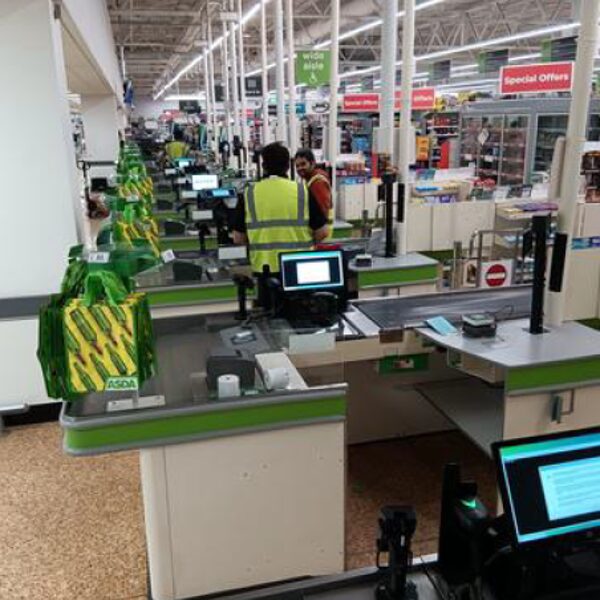 Engineers busy working over night for a seemless transition.