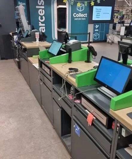 Kiosk installations and Epos kit installs and upgrades.