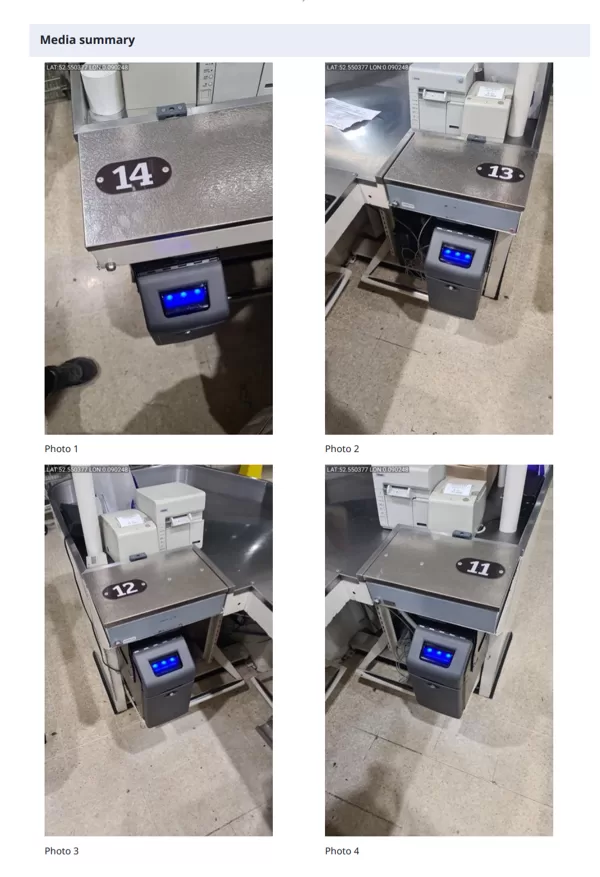 UK roll out of Tellermate cash collection units.
